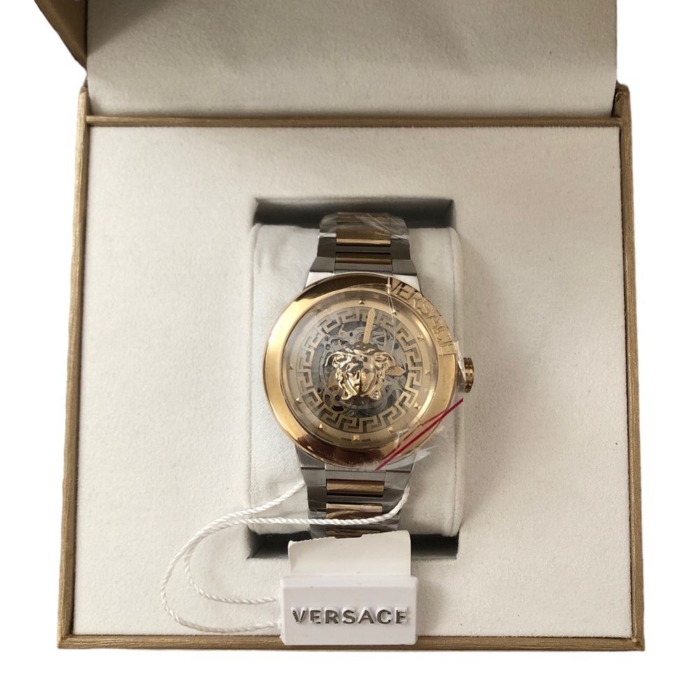 NIB Versace Medusa Infinite Skeleton Limited Edition Watch